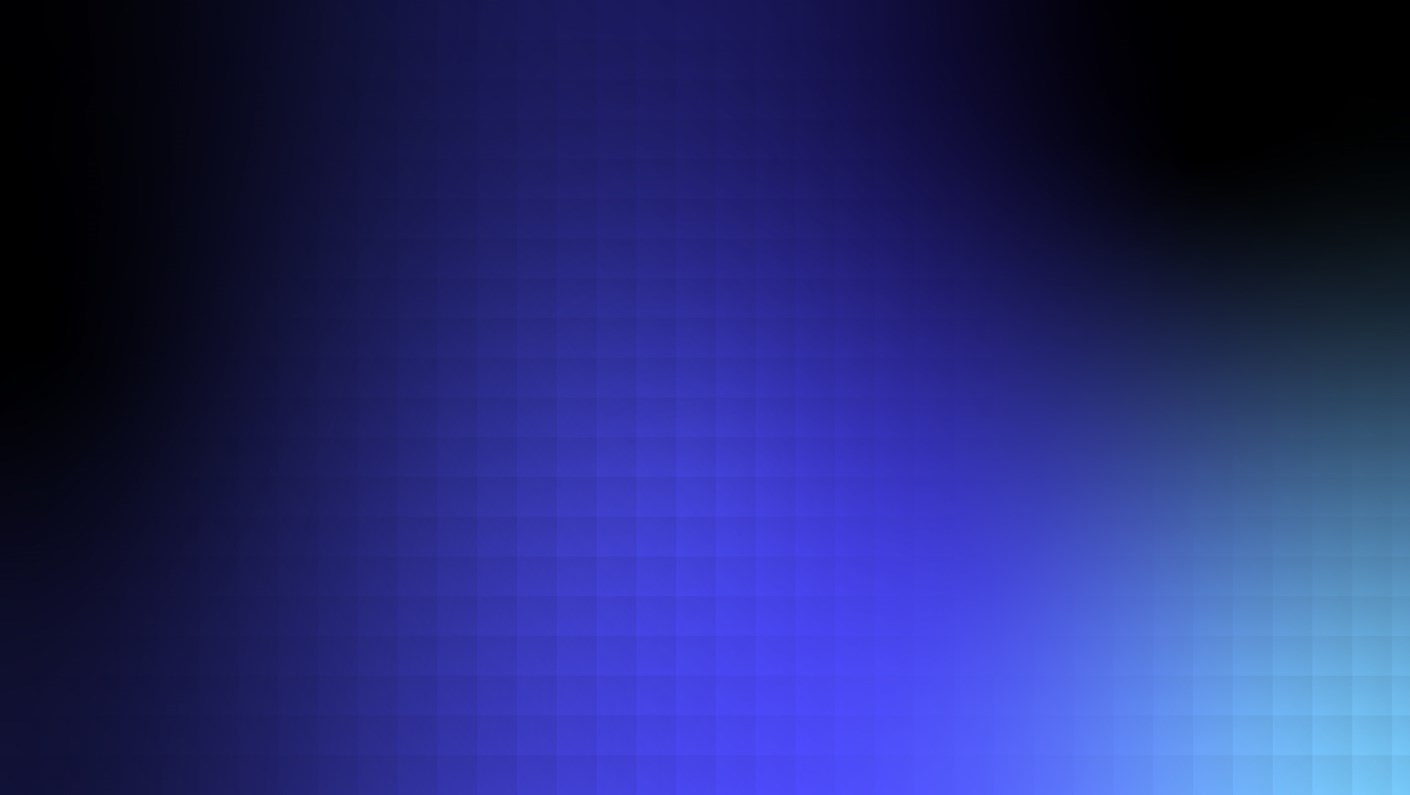 A dark multi-coloured background with a grid over the top.