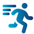 Running person icon